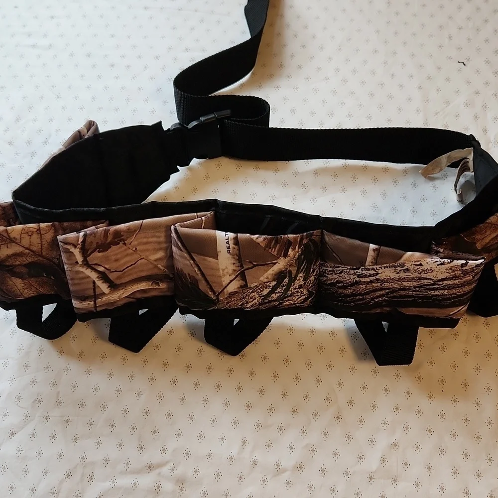Bundle of 2 - Mad Dog Camo Backpack and Realtree Camo Hunter Outdoor Waist.